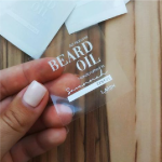 transparent sticker