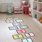Floor sticker